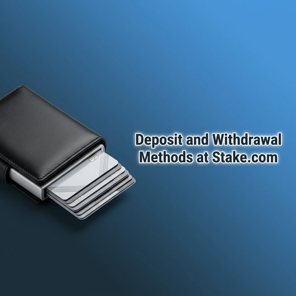 Stake.com deposit and withdrawal methods showing supported cryptocurrencies for India players including Bitcoin and Ethereum