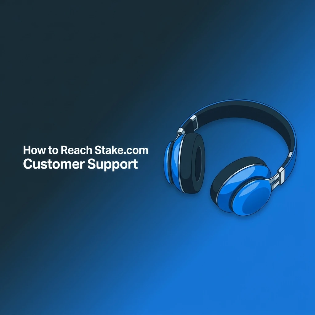 Stake.com customer support channels including live chat, email, help centre, forum, and social media options