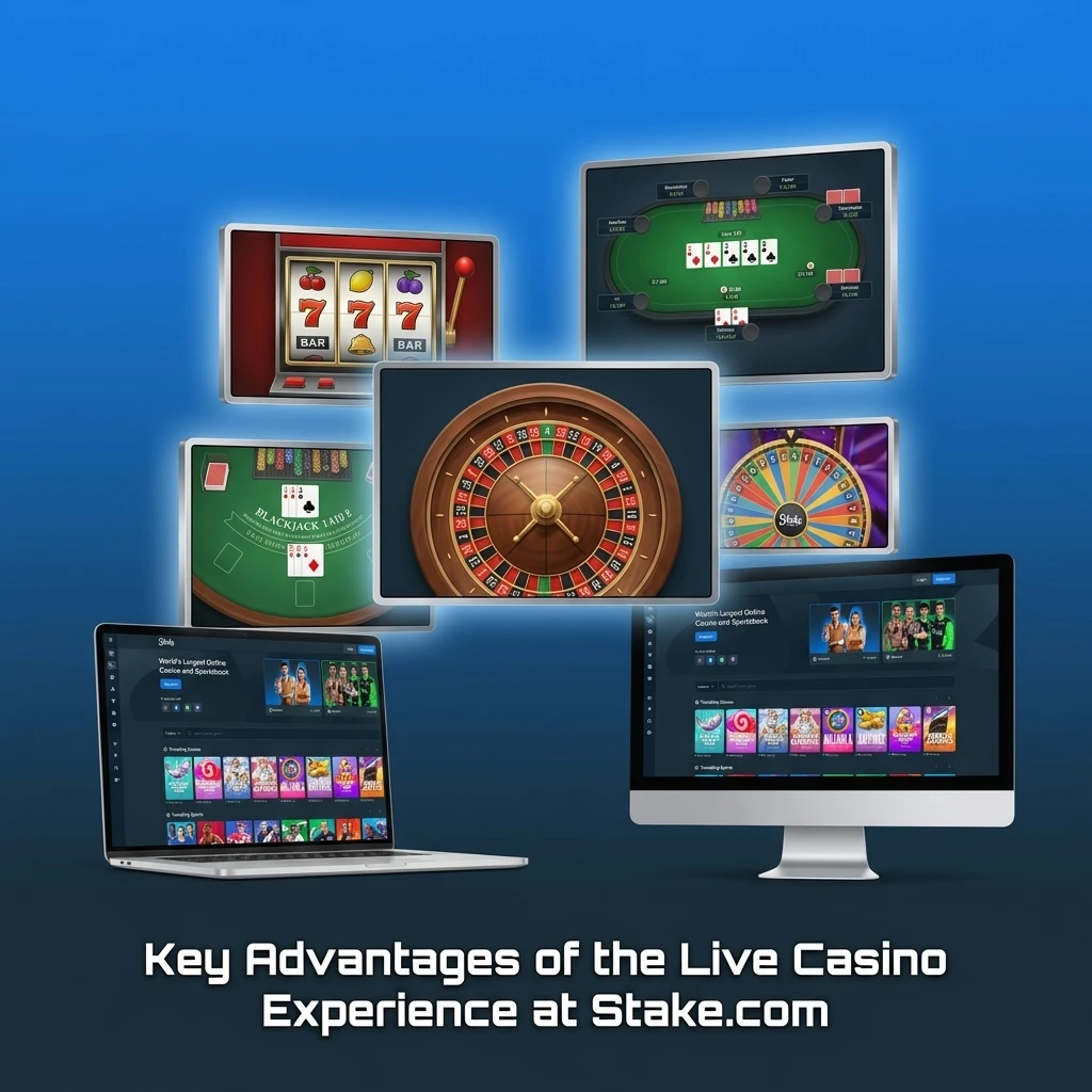 Stake.com live casino advantages including Hindi dealers, crypto payouts, Teen Patti, and high RTP tables for Indian players