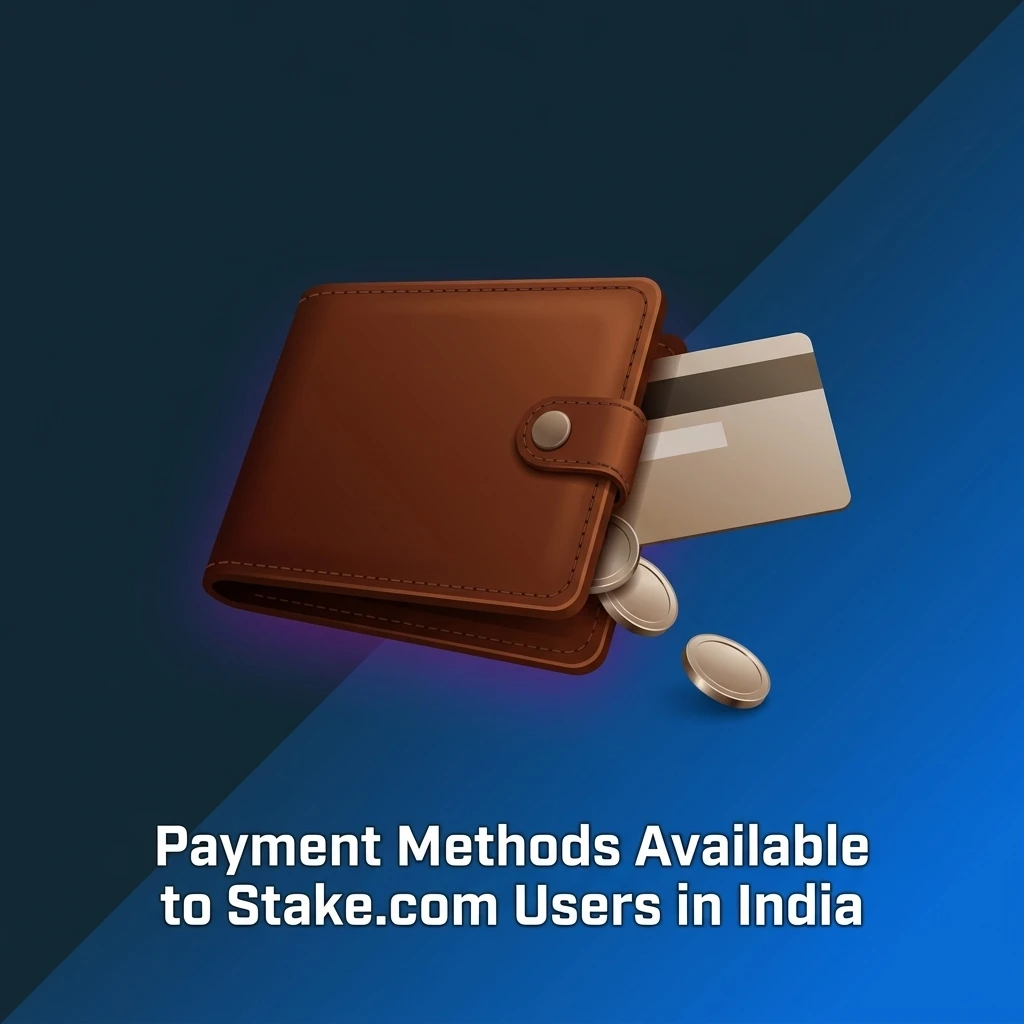 Stake.com India accepted crypto payment methods including BTC, ETH, USDT, SOL, DOGE, XRP, BNB and more