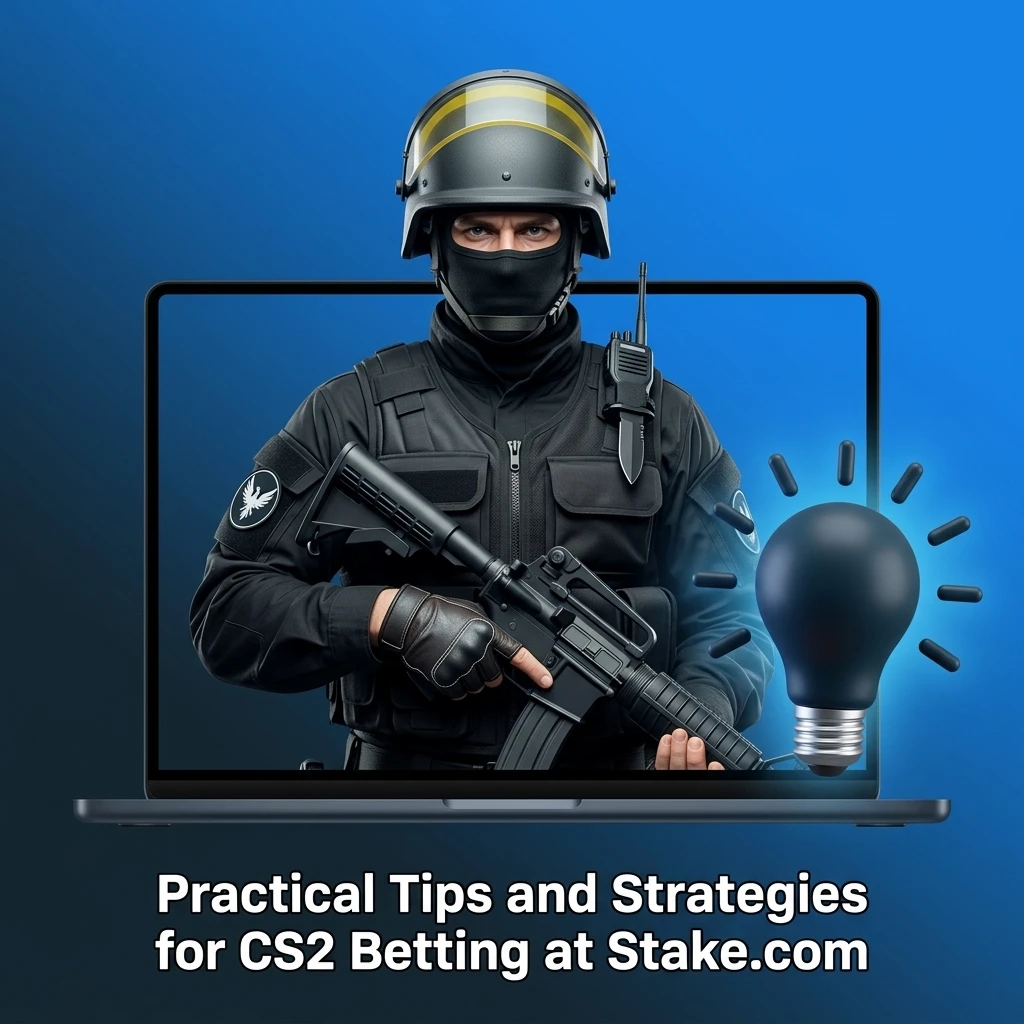 CS2 betting tips on Stake.com covering bankroll management, map pools, roster changes, odds movements, and tournament focus