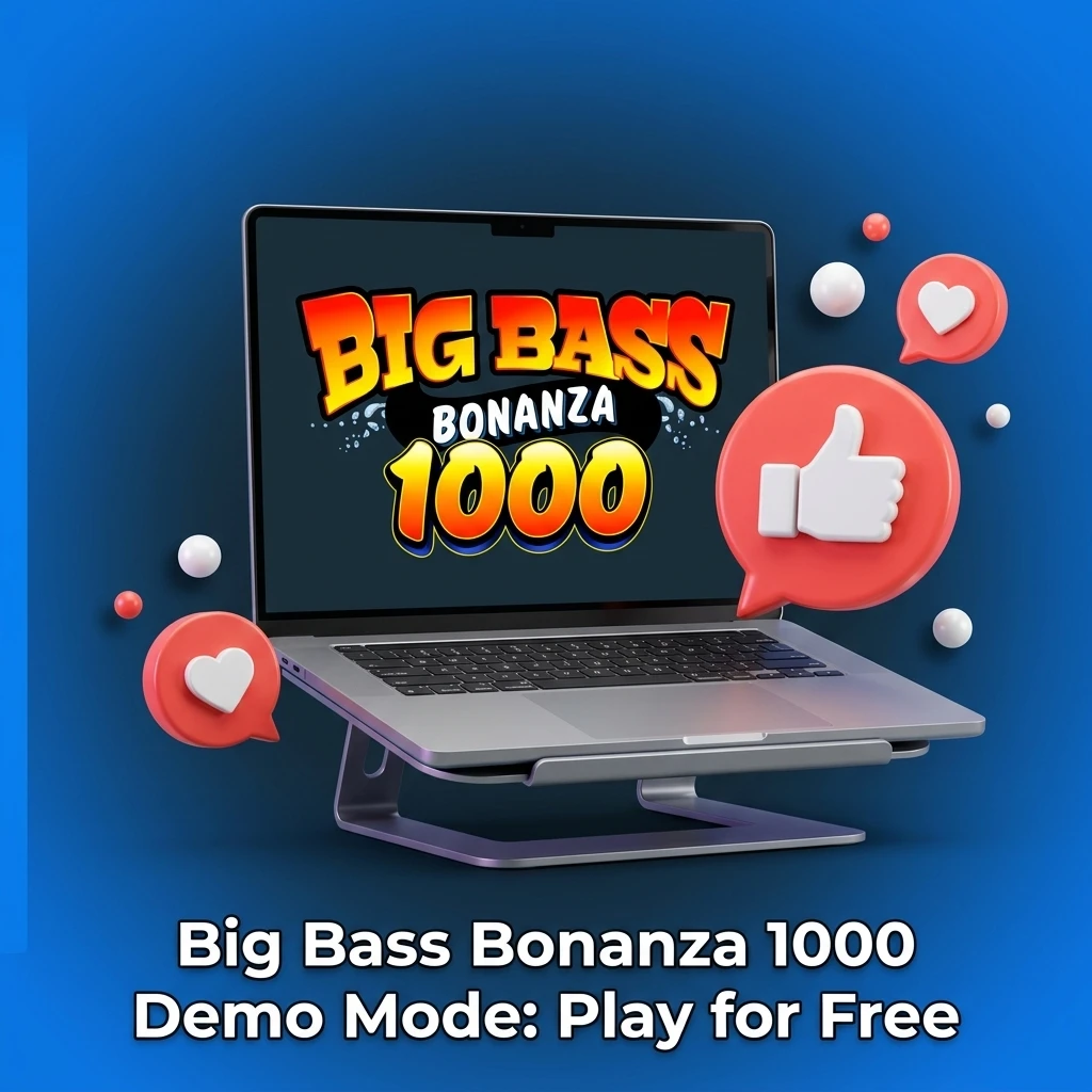 Big Bass Bonanza 1000 demo mode gameplay showing free spins and multipliers on Stake.com