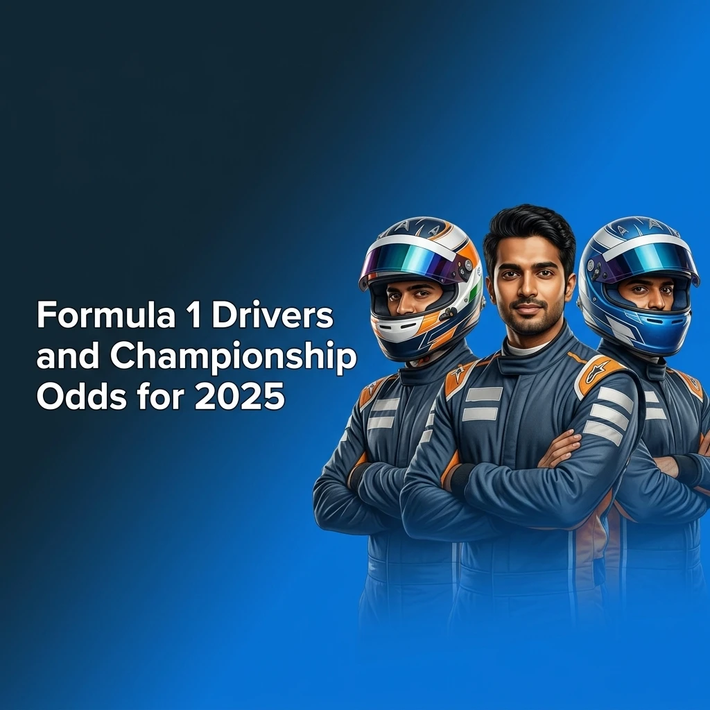 2025 Formula 1 driver lineup and championship betting odds for all ten constructor teams on Stake.com