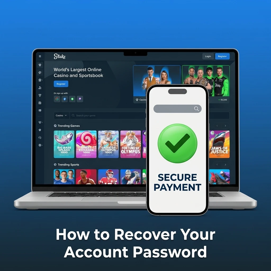 Step-by-step guide to recover your Stake.com account password using the Forgot Password link and email reset process