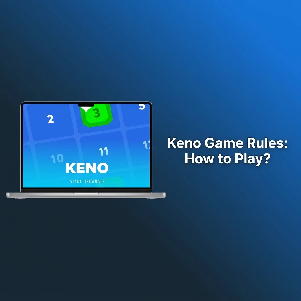 Keno game grid showing numbers 1 to 40 with player picks and winning number draws explained