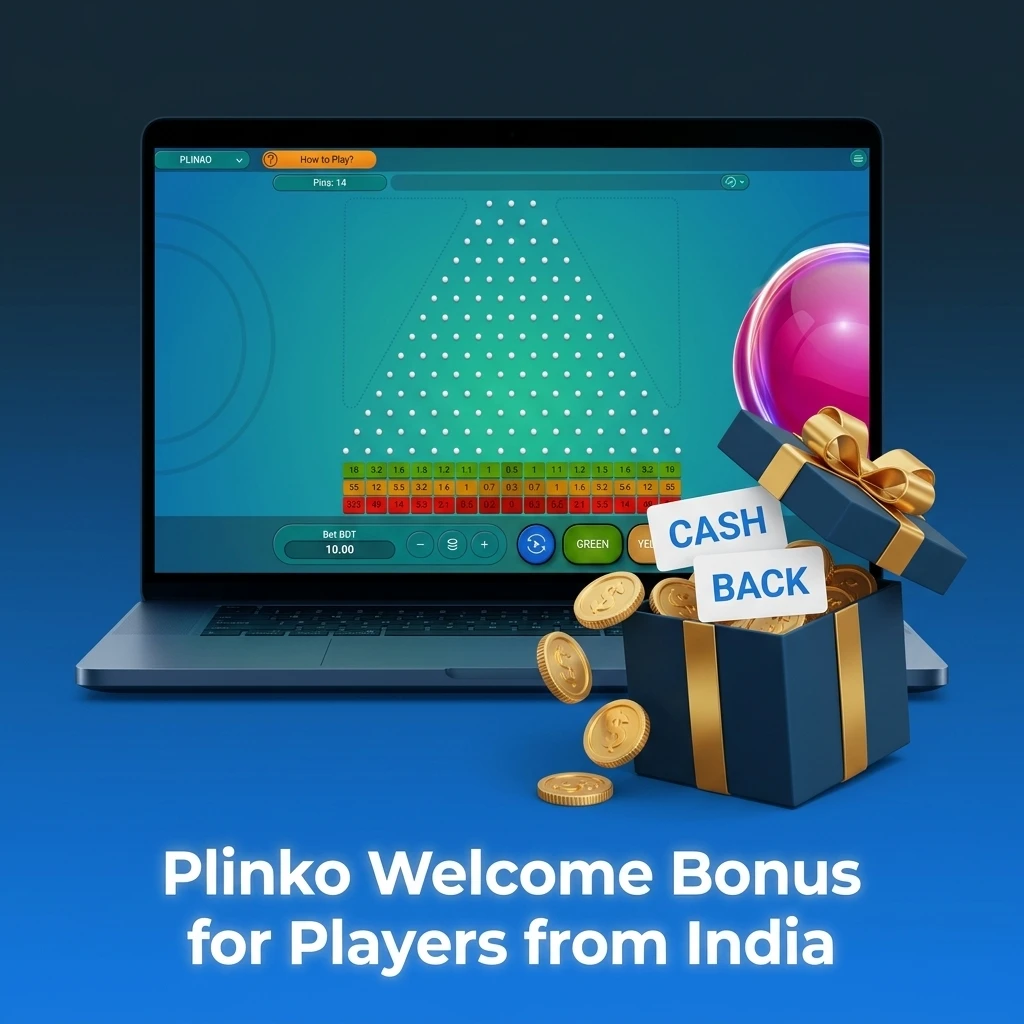Stake.com Plinko welcome bonus promotions for Indian players with Weekly Raffle and Daily Races prize pools