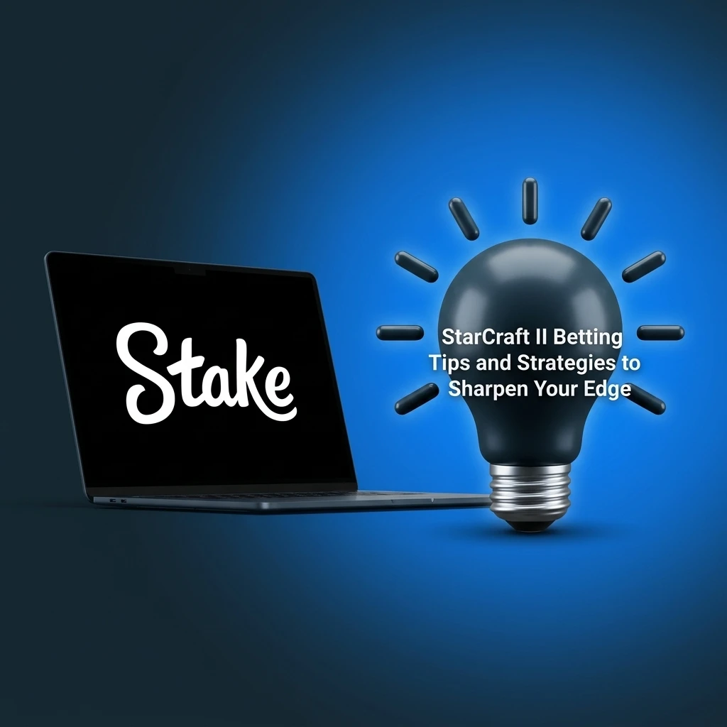 StarCraft II betting tips on Stake.com covering bankroll management, race matchups, map pools, live betting, and meta shifts