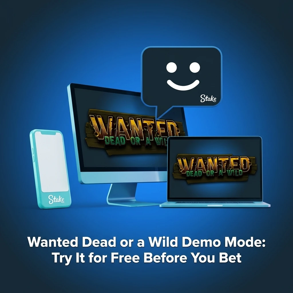 Wanted Dead or a Wild demo mode on Stake.com – play free slots with wild multipliers and free spins