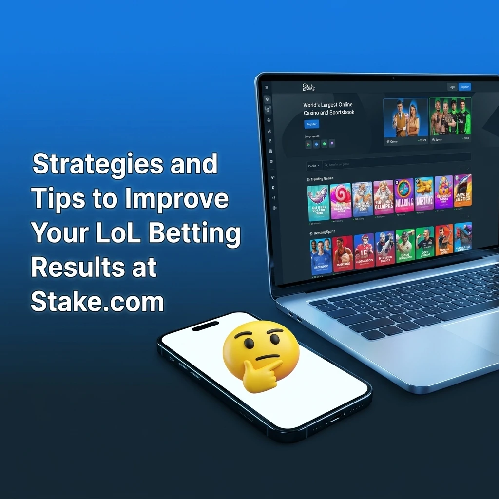 LoL betting strategies and tips for Stake.com including bankroll management, research, and odds comparison