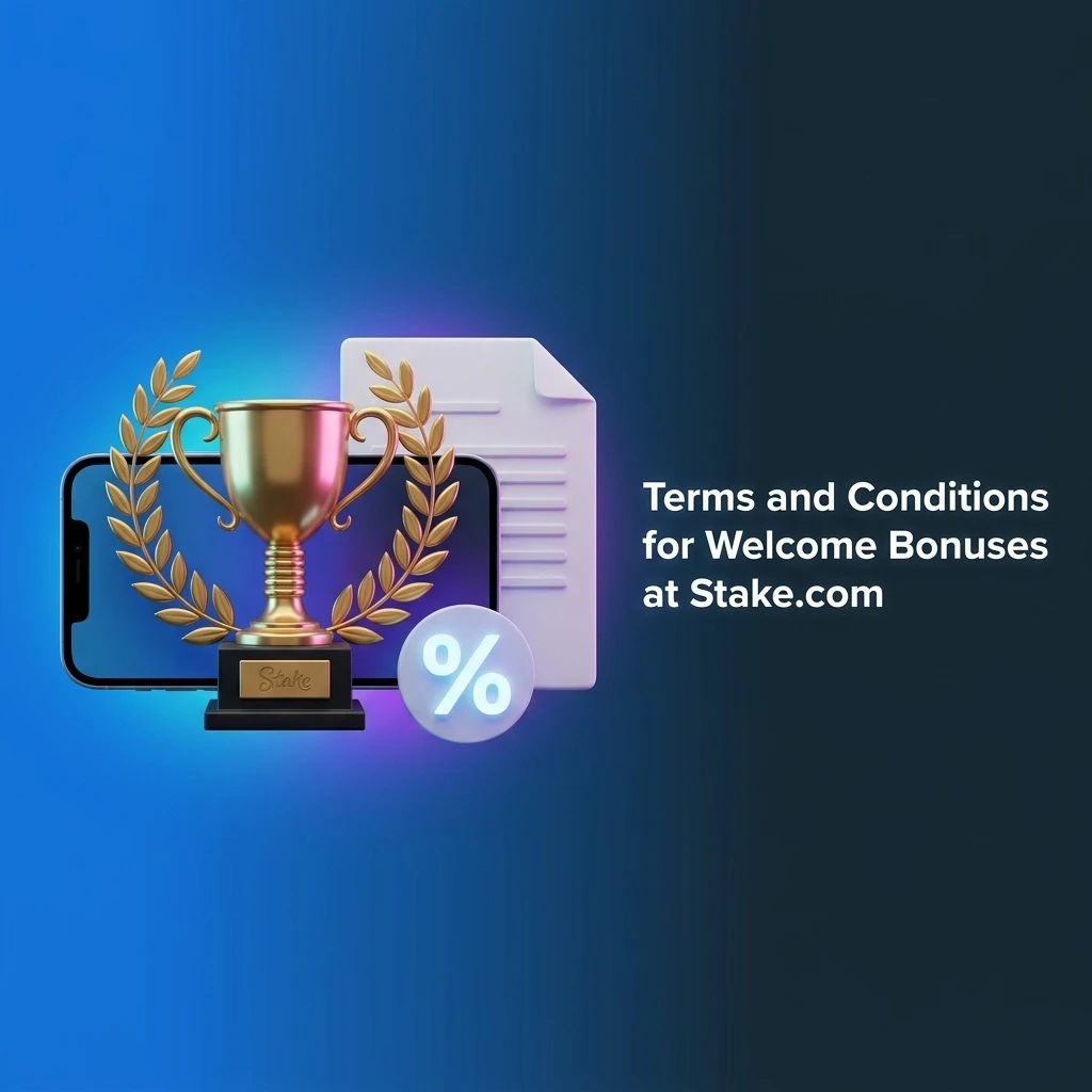 Stake.com welcome bonus terms and conditions covering wagering requirements, eligibility, deposits, and bonus rules