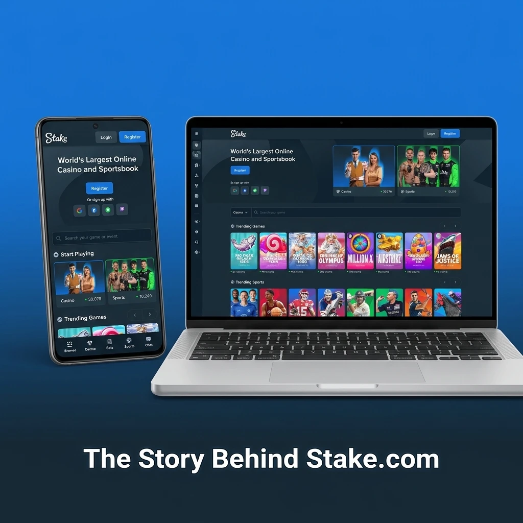 Stake.com founded in 2017 by Ed Craven and Bijan Tehrani, a leading global crypto casino and sports betting platform