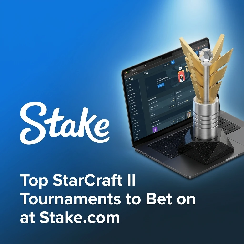 Top StarCraft II tournaments to bet on at Stake.com including GSL, IEM Katowice, ESL Masters and Esports World Cup