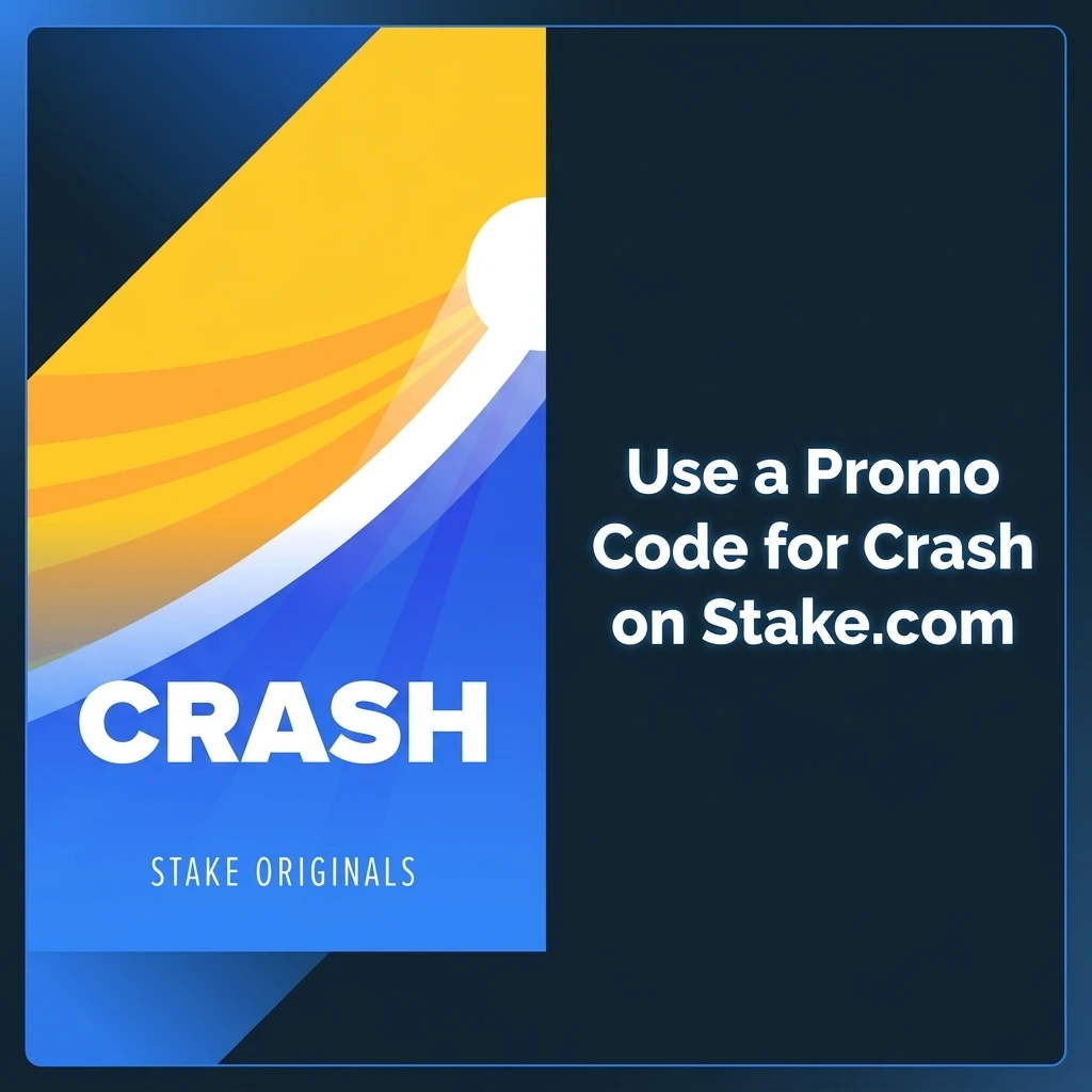 Stake.com Crash game promo code STAKEWIN entry field in account settings offers section