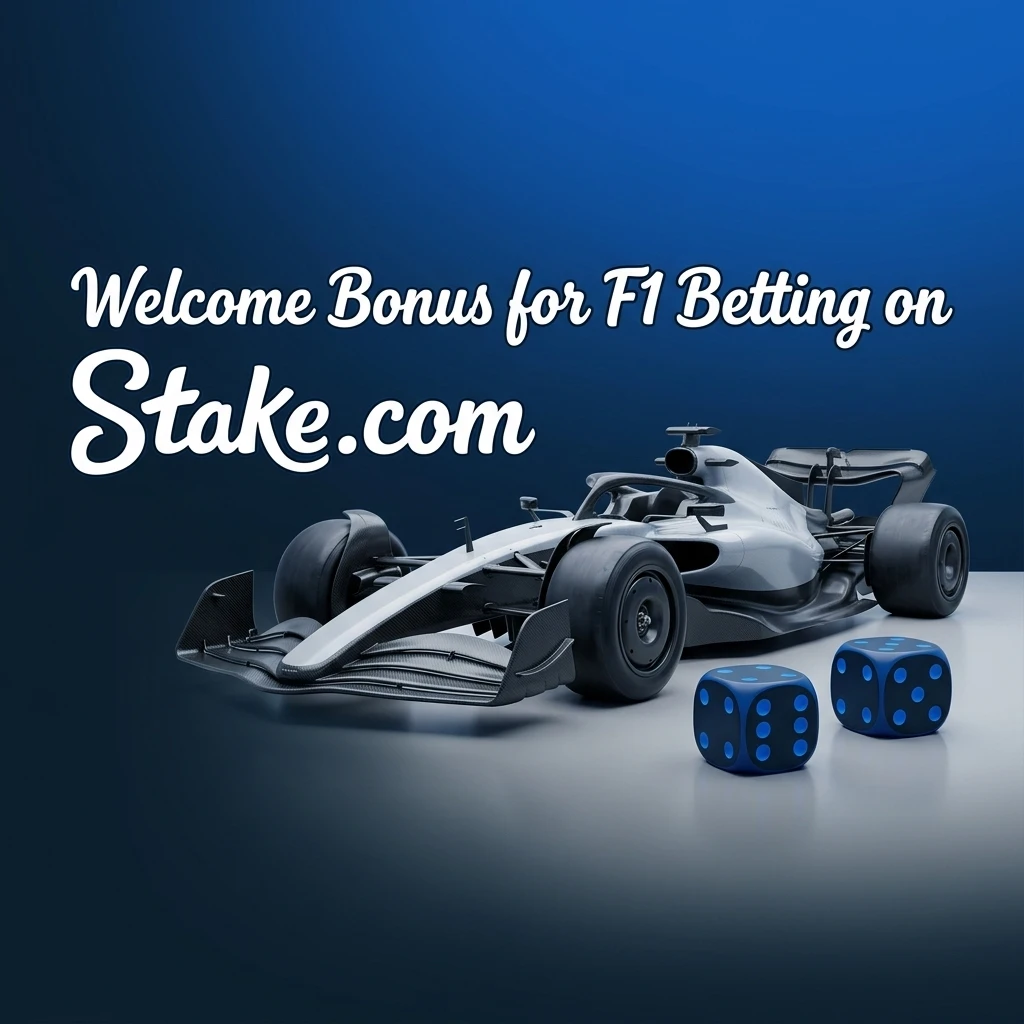 Stake.com 200% welcome bonus up to 100,000 INR for F1 betting on first sports deposit