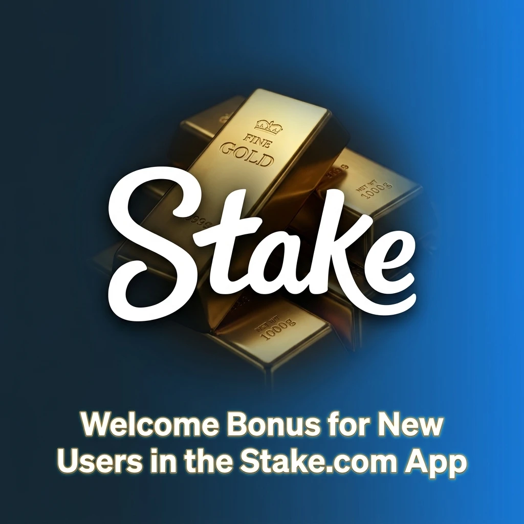 New users Stake.com app welcome bonus: 100% up to $100 for sports or casino plus 50 free spins on slots.
