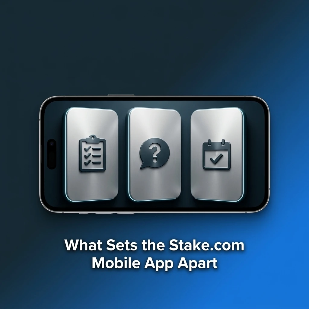 Stake.com mobile app features crypto payments, live casino games, sportsbook, and VIP programme for Indian players